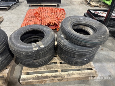 Quantity of (5) Alliance 9.5L-151 , 7.60-15SL Tires
