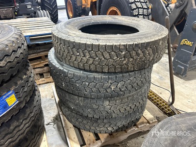 Quantity of (4) Michelin 11R24.5 Tires