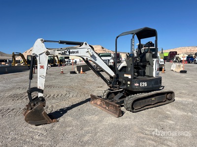 2014 Bobcat E26 Mini Excavator