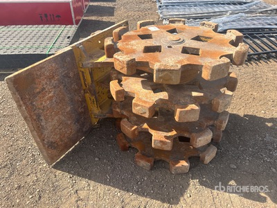 36 in Compaction Wheel - Fits Cat 336D, 336D2, 336E, 336F