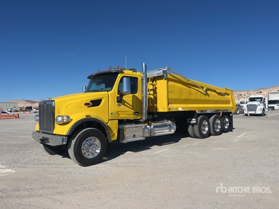 2022 Peterbilt 567 8x4 Tri/A Dump Truck