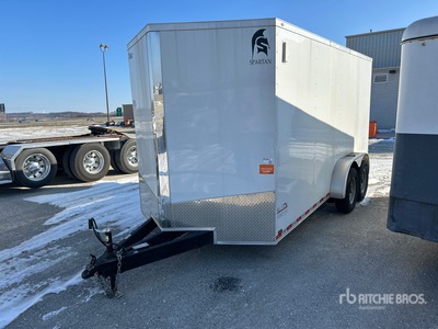 2024 Spartan 16 ft T/A Remolque Cerrado