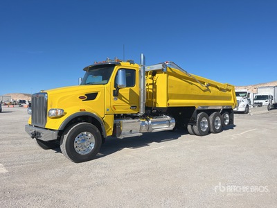 2022 Peterbilt 567 8x4 Tri/A Dump Truck