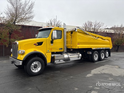2022 Peterbilt 567 8x4 Tri/A Dump Truck
