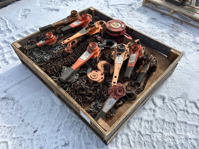 Quantity of Chain Hoists and Come Alongs Attrezzatura industriale