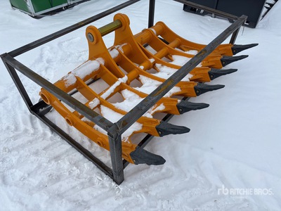 2025 Handy ER20-65IN 65 in Excavator Rake - Fits 16 - 20 ton (Unused)
