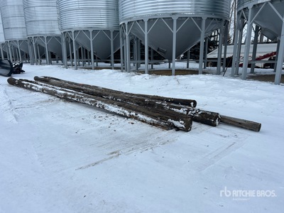 Quantity of (7) Log Post Lumber