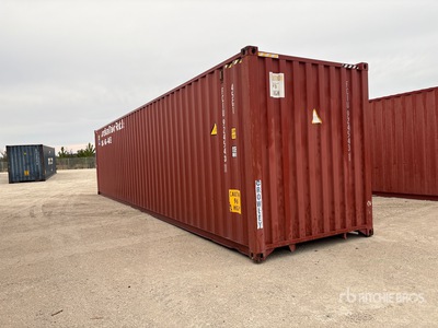 2010 40 ft High Cube Storage Container