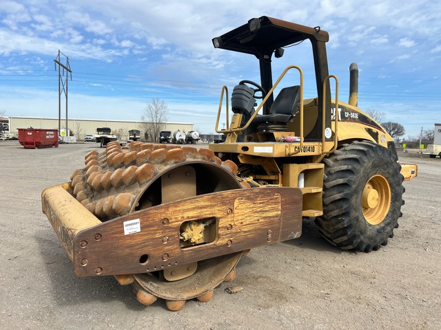 2007 Cat CP-563E Padfoot Drum Compactor