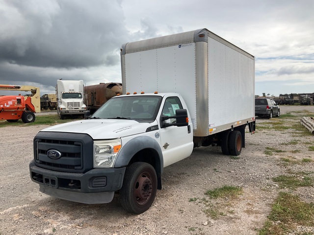 2013 Ford F-550 Super Duty Van Truck 2013 Ford F-550 Super Duty Van Truck