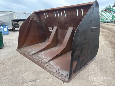 134 in 9.5 m3 High-Tip Wheel Loader Bucket - Fits Volvo 82045