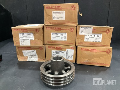 (8) MTU America 5146430 Groove Pulleys