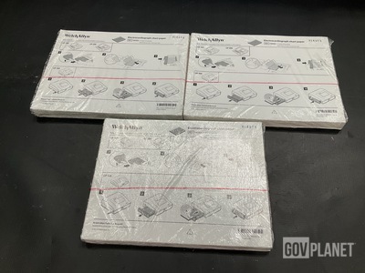 (20) Cases of Welch Allyn 105353 Chart Papers
