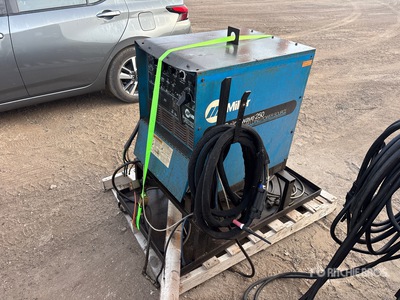 1991 Miller Syncrowave 350 310 A Mobile Multi-Process Soudeuse