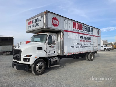 2022 Mack MD 4x2 Gesloten vrachtwagen