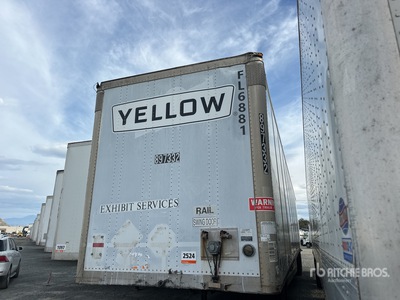 2001 Wabash 53 ft x 102 in T/A Geschlossene Anhänger