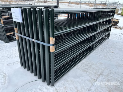 Quantity of (16) 12 ft Magnum Livestock Panel (Unused)