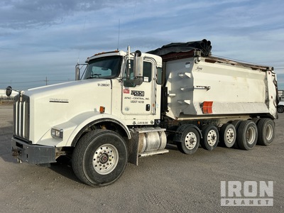 2012 Kenworth T800 12x4 Five Axle Dump Truck