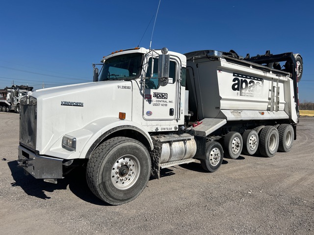 2013 Kenworth T800 14x4 Five Axle Dump Truck