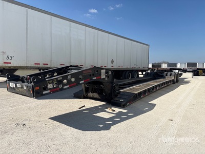 2023 Fontaine Tri/A Removable Gooseneck 低床トレーラー