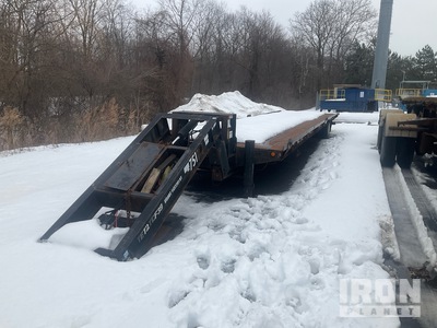 2004 Trail-Eze 40 ft S/A Gooseneck Sliding Axle Trailer