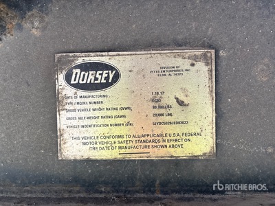 2018 Dorsey 53 ft T/A Step Deck Trailer