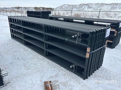 Quantity of (16) 16 ft Livestock Gate