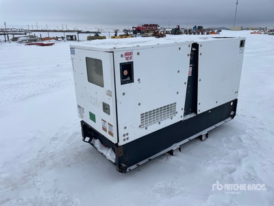 2012 Magnum MMG45 30 kW Skid-Mounted Generator Set
