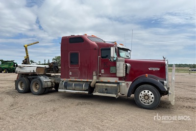 2007 Kenworth W900 6x4 Detachable tow-lift Cabeza Tractora Cabina Dormitorio