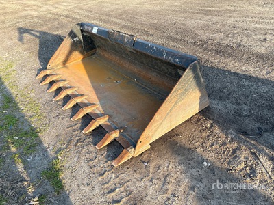 2024 Virnig RTL2043 44 in General Purpose Skid Steer Bucket - Fits Skid steer