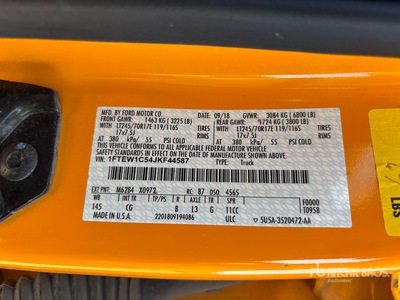 2018 Ford F-150 XL 4x2 Crew Cab Pick Up