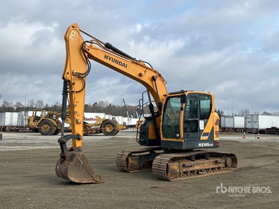 2017 Hyundai HX145LCR Tracked Excavator