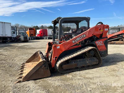 2018 Kubota SVL75-2FW Two-Speed High Flow Chargeuse sur rails compacte