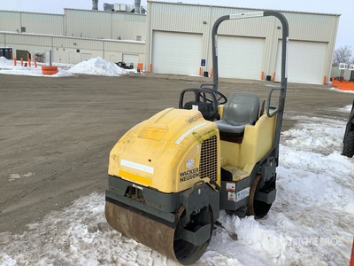 2016 Wacker Neuson RD12A Double Drum Roller