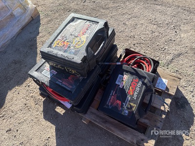 Quantity of (6) Booster Cables Varios, herramientas manuales (Unused)