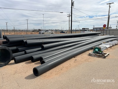 Quantity of (26) 12 in x 50 ft DR7 Poly Pipe Pipe