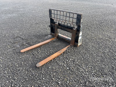 Cat 48 in Skid Steer Forks