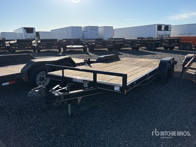 2020 Ponderosa 18 ft T/A Equipment Trailer