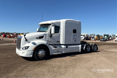 2018 Peterbilt 579 6x4 T/A Sleeper Truck Tractor