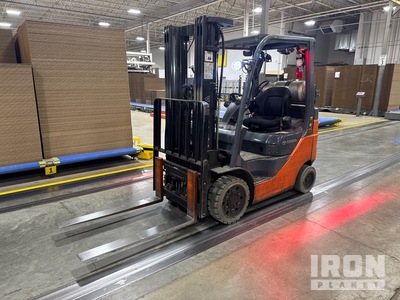 2020 Toyota 8FGCU20 3950 lb Cushion Tire Forklift