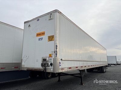 2018 Utility VS2DX 53 ft x 102 in T/A Rimorchio furgonato