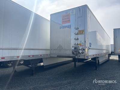 2017 Utility VS2DX 53 ft T/A Van Trailer