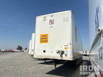 2018 Utility VS2DX 53 ft x 102 in Sliding T/A Geschlossene Anhänger