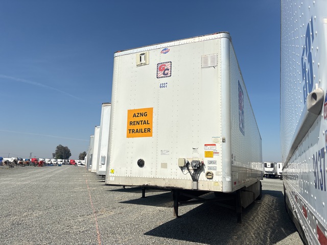 2018 Utility VS2DX 53 ft x 102 in Sliding T/A Van Trailer