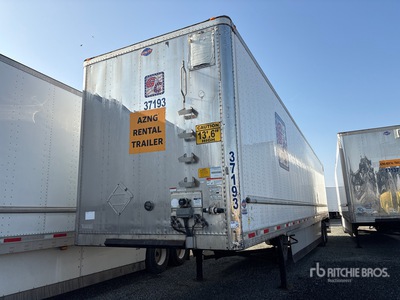 2017 Utility VS2DX 53 ft x 102 in T/A Van Trailer