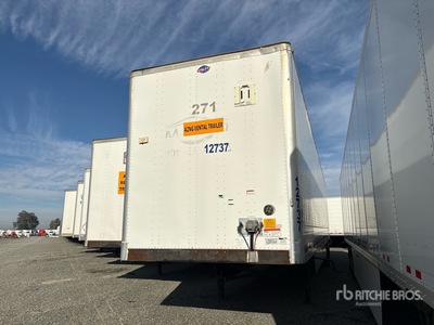 2018 Utility VS2DX 53 ft x 102 in T/A Gesloten aanhangwagen