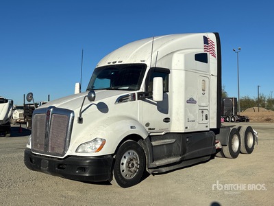 2017 Kenworth T680 6x4 T/A Sleeper Truck Tractor