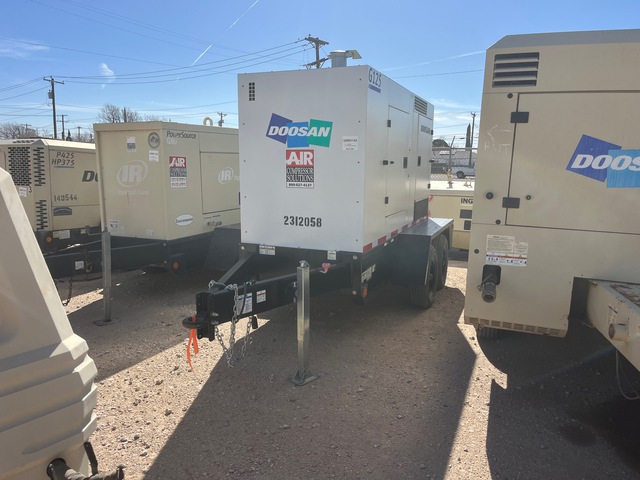 2023 Doosan G125WCU-3A-T4F Mobile Generator Set