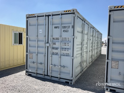 2026 40 ft High Cube Multi-Door Contenedor / Container per stoccaggio