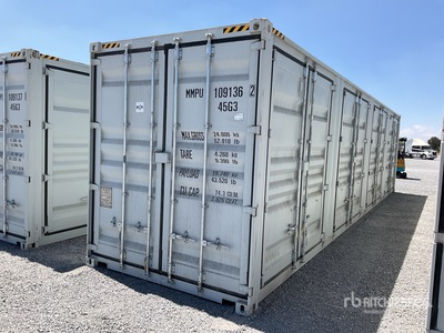 2026 40 ft High Cube Multi-Door Contenedor / Container per stoccaggio
